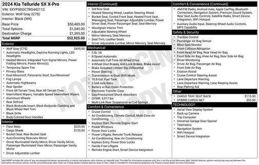 2024 Kia Telluride SX X-Pro
