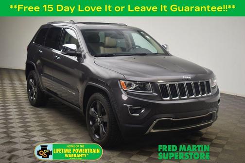 Granite Crystal Clearcoat Metallic 2015 Jeep Grand Cherokee Limited