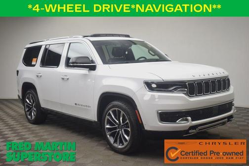 Bright White Clearcoat 2023 Jeep Wagoneer Series III