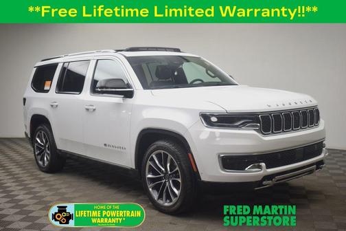 Bright White Clearcoat 2023 Jeep Wagoneer Series III