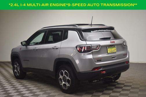 Billet Silver Metallic Clearcoat 2022 Jeep Compass Trailhawk