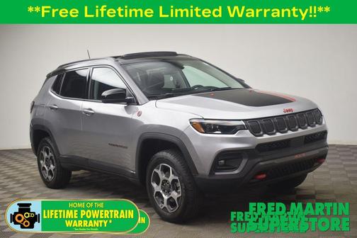 Billet Silver Metallic Clearcoat 2022 Jeep Compass Trailhawk