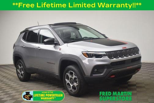 Billet Silver Metallic Clearcoat 2022 Jeep Compass Trailhawk