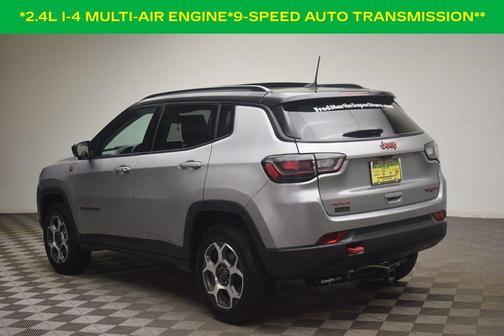 Billet Silver Metallic Clearcoat 2022 Jeep Compass Trailhawk