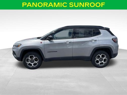 Billet Silver Metallic Clearcoat 2022 Jeep Compass Trailhawk