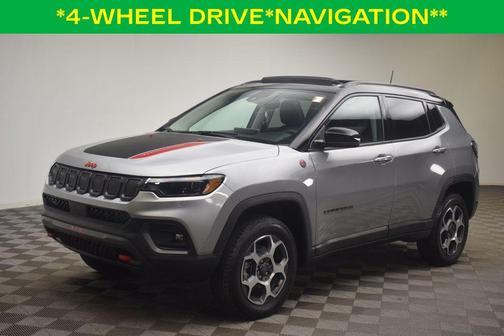 Billet Silver Metallic Clearcoat 2022 Jeep Compass Trailhawk