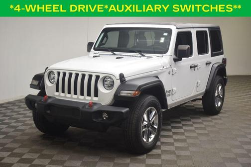Bright White Clearcoat 2021 Jeep Wrangler Unlimited Sport