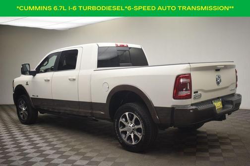 Pearl White 2023 RAM 3500 Longhorn