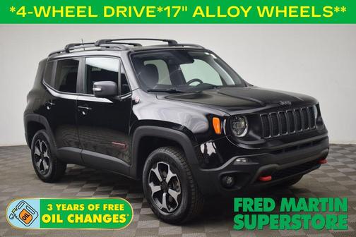 Black Clearcoat 2020 Jeep Renegade Trailhawk