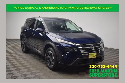 Deep Ocean Blue 2025 Nissan Rogue SV
