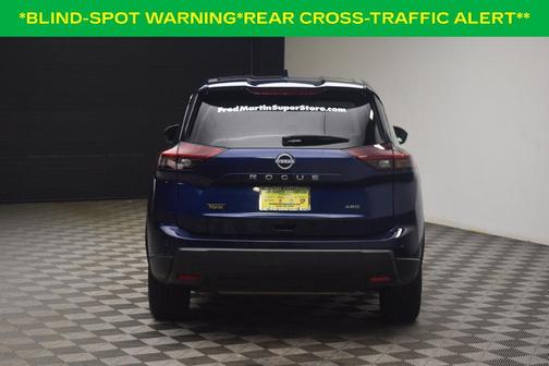 Deep Ocean Blue 2025 Nissan Rogue SV