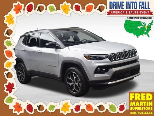 Silver Zynith 2026 Jeep Compass Limited