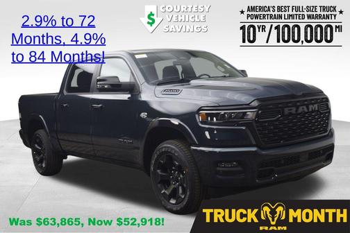 Blue Metallic 2026 RAM 1500 Big Horn/Lone Star