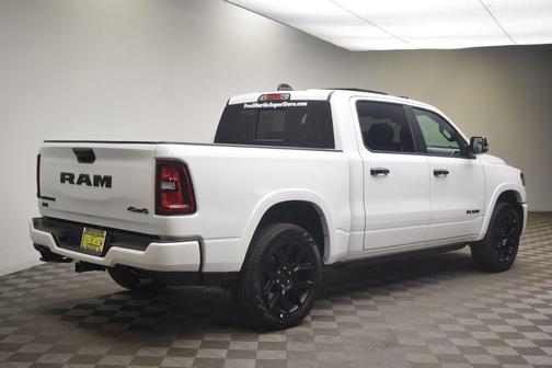Bright White Clearcoat 2026 RAM 1500 Laramie