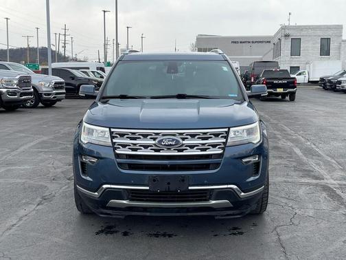 Blue Metallic 2018 Ford Explorer Limited