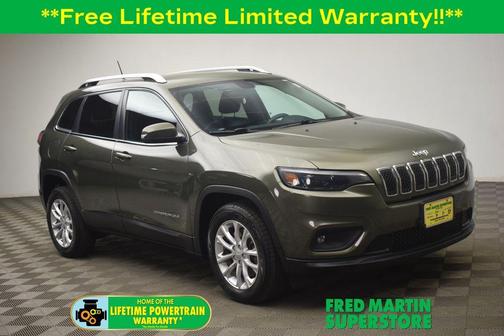 Olive Green Pearlcoat 2019 Jeep Cherokee Latitude
