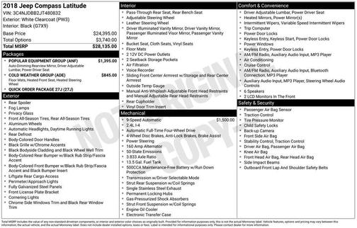 2018 Jeep Compass Latitude