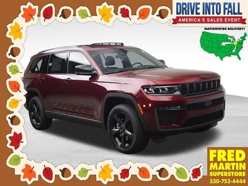 Velvet Red Pearlcoat 2026 Jeep Grand Cherokee L Limited