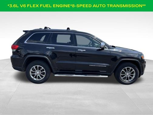 Brilliant Black Crystal Pearlcoat 2014 Jeep Grand Cherokee Limited