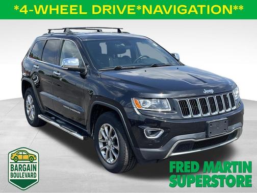 Brilliant Black Crystal Pearlcoat 2014 Jeep Grand Cherokee Limited