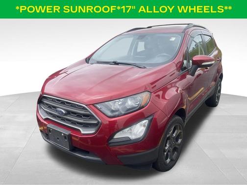 Ruby Red Metallic 2018 Ford EcoSport SES