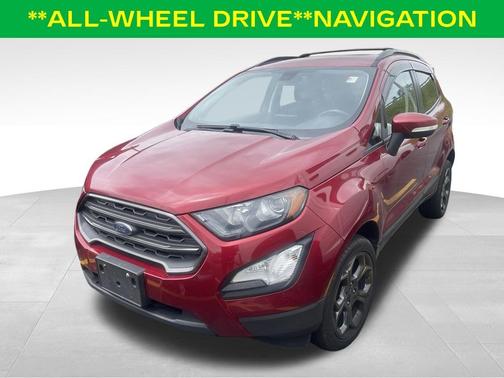 Ruby Red Metallic 2018 Ford EcoSport SES