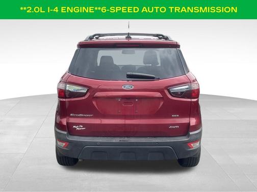 Ruby Red Metallic 2018 Ford EcoSport SES