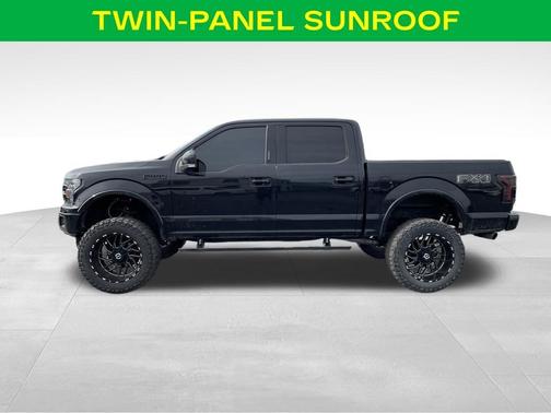 Shadow Black 2018 Ford F-150 Lariat