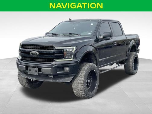 Shadow Black 2018 Ford F-150 Lariat
