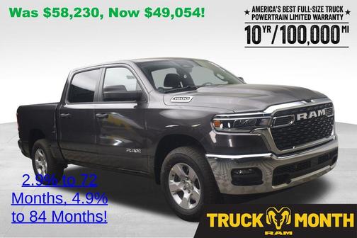 Granite Crystal Clearcoat Metallic 2026 RAM 1500 Big Horn/Lone Star