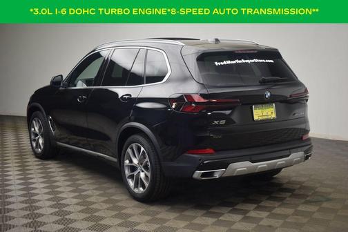 Black Sapphire Metallic 2024 BMW X5 xDrive40i
