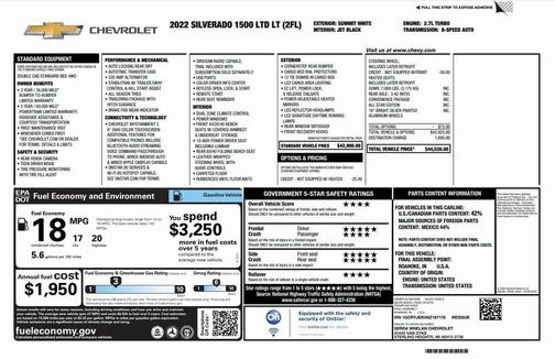 2022 Chevrolet Silverado 1500 Limited LT