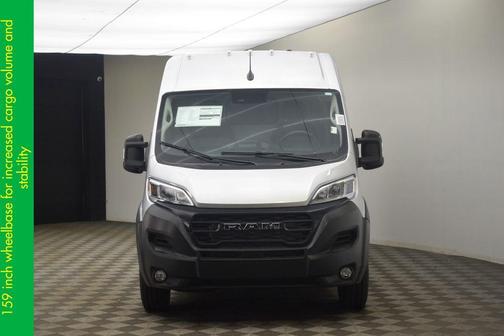 Bright Silver Clearcoat Metallic 2026 RAM ProMaster 2500 High Roof