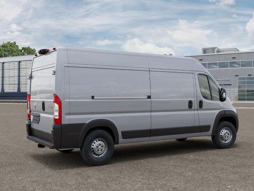 Bright Silver Clearcoat Metallic 2026 RAM ProMaster 2500 High Roof