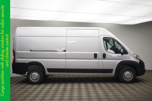 Bright Silver Clearcoat Metallic 2026 RAM ProMaster 2500 High Roof