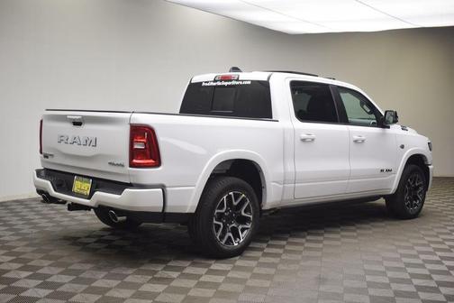Bright White Clearcoat 2026 RAM 1500 Laramie