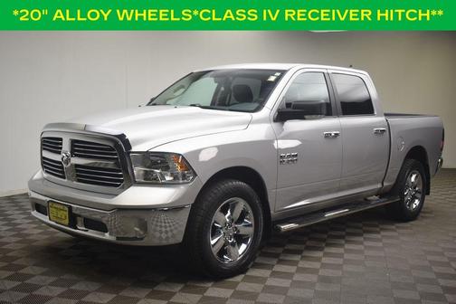 Bright Silver Clearcoat Metallic 2016 RAM 1500 Big Horn