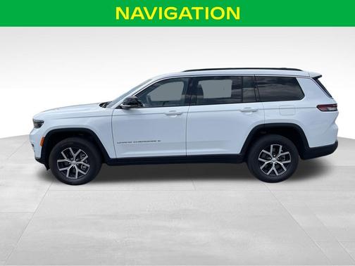 Bright White Clearcoat 2024 Jeep Grand Cherokee L Limited