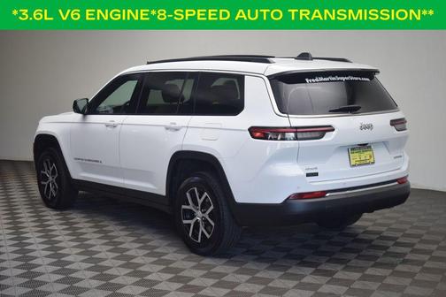 Bright White Clearcoat 2024 Jeep Grand Cherokee L Limited