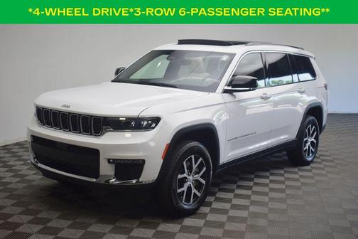 Bright White Clearcoat 2024 Jeep Grand Cherokee L Limited