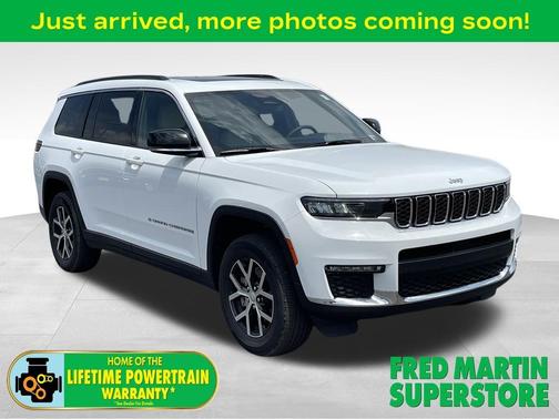 Bright White Clearcoat 2024 Jeep Grand Cherokee L Limited