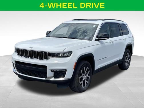 Bright White Clearcoat 2024 Jeep Grand Cherokee L Limited