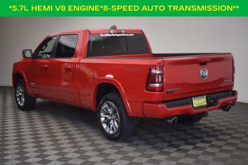 Flame Red Clearcoat 2022 RAM 1500 Laramie