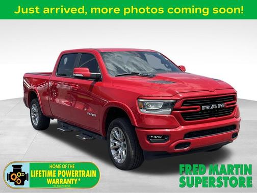 Flame Red Clearcoat 2022 RAM 1500 Laramie
