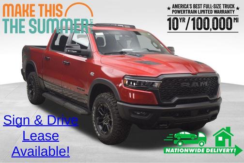 Molten Red Pearlcoat 2026 RAM 1500 Rebel