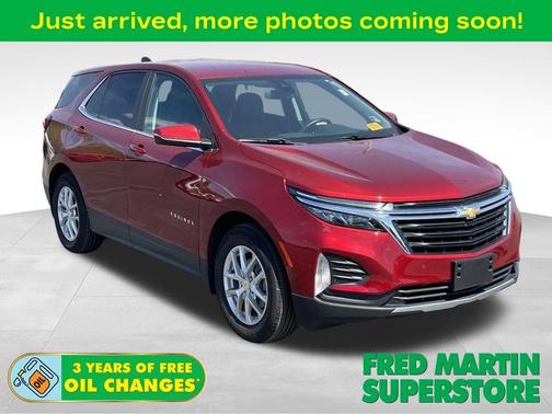 Radiant Red 2024 Chevrolet Equinox LT