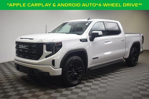Summit White 2023 GMC Sierra 1500 Elevation