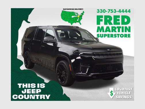 Gloss Black 2026 Jeep Grand Wagoneer L Limited
