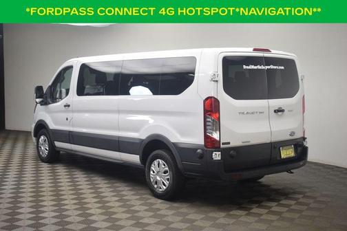 Oxford White 2024 Ford Transit-350 XLT