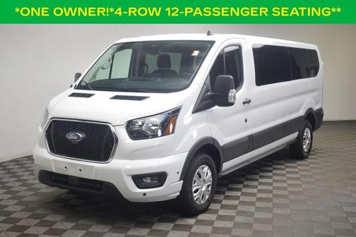 Oxford White 2024 Ford Transit-350 XLT